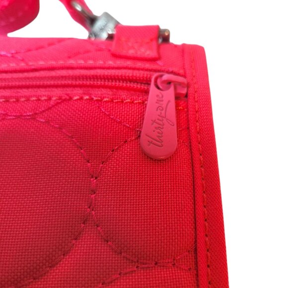 Thirty-One Pink Women's “Vary You" Miini Crossbody Bag Messenger Organizer NEW - Picture 11 of 14